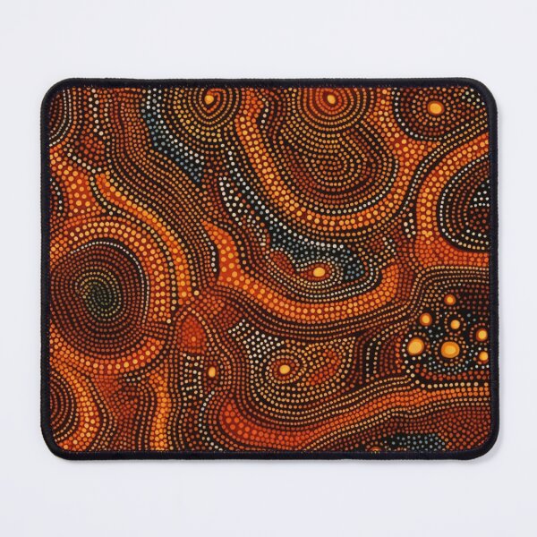 Item preview, Aboriginal Inspired Dot Art - Native Trails designed and sold by GrinGalore.