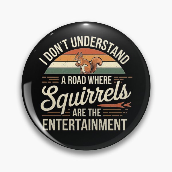 Artikelvorschau, Retro Eichhörnchen Humor Design - Eichhörnchen sind die Unterhaltung entworfen und verkauft von love3617.