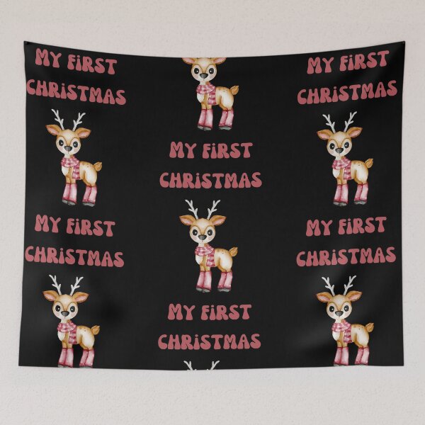 Item preview,  First Christmas, Winter Christams Happy Holidays,  First Christmas, Birthday for the holidays designed and sold by KolorellaS.