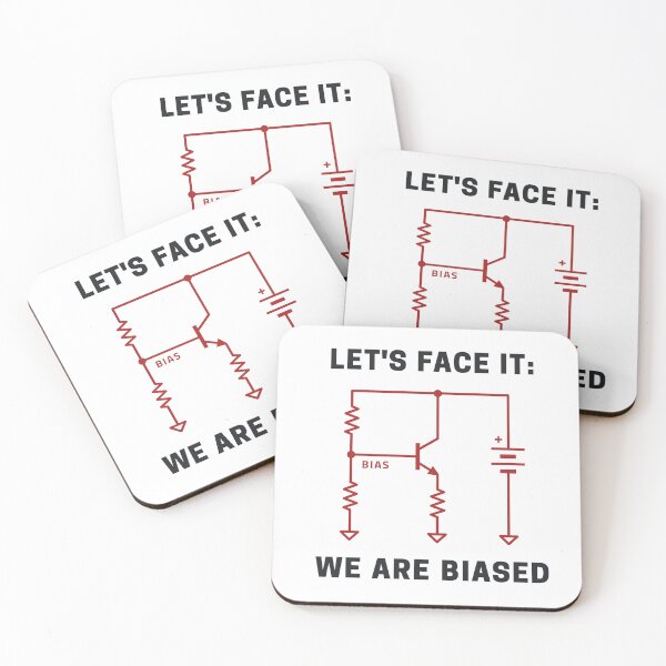 Item preview, Let's Face It, We Are Biased designed and sold by Zagach Letters.