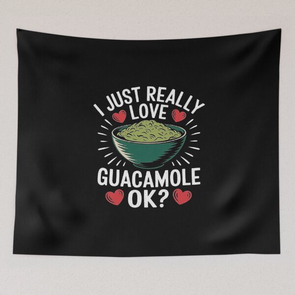 Item preview, I Just Really Love Guacamole - Funny Avocado Lover Design designed and sold by love3617.