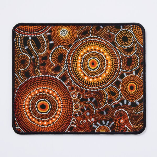 Item preview, Aboriginal Inspired Dot Art - Native Lands designed and sold by GrinGalore.