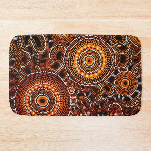 Item preview, Aboriginal Inspired Dot Art - Native Lands designed and sold by GrinGalore.