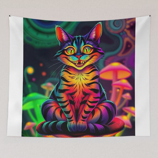 Item preview, Psychedelic Cheshire Cat Neon Lights designed and sold by Shs-Kenya.
