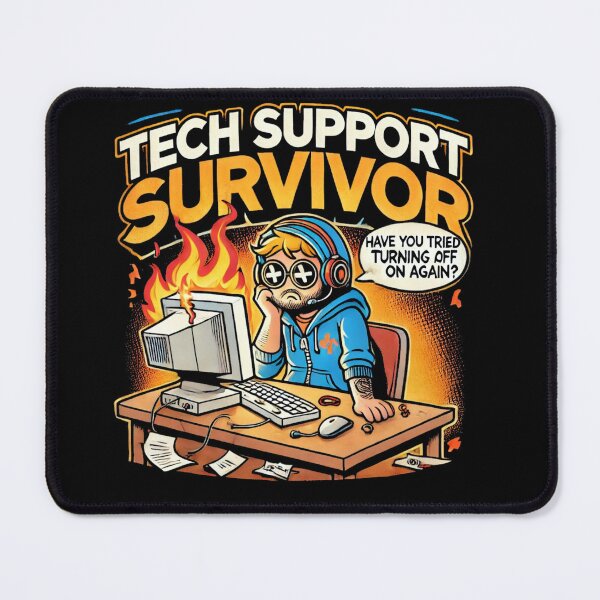 Item preview, Tech Support Survivor designed and sold by Anupios.
