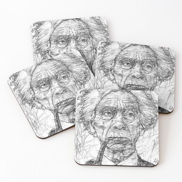 Item preview, BERTRAND RUSSELL ink portrait .1 designed and sold by lautir.