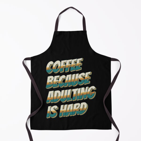 Artikelvorschau, Kaffee, weil Erwachsensein schwer ist - Vintage entworfen und verkauft von Chonkz.