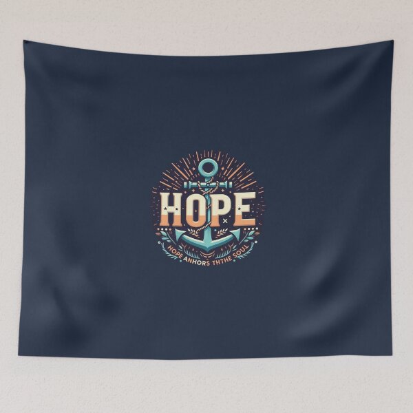 Item preview, Christmas Special "Hope Anchors The Soul" New designs designed and sold by PRANJALDMI.