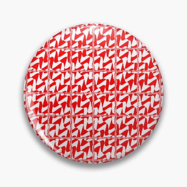 Artikelvorschau, Abstraktes rot-weiß verzerrtes Candycane-Fraktal 4 entworfen und verkauft von SXW Designs.