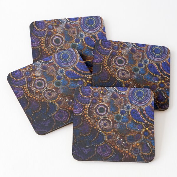 Item preview, Aboriginal Inspired Dot Art - Native Circles designed and sold by GrinGalore.