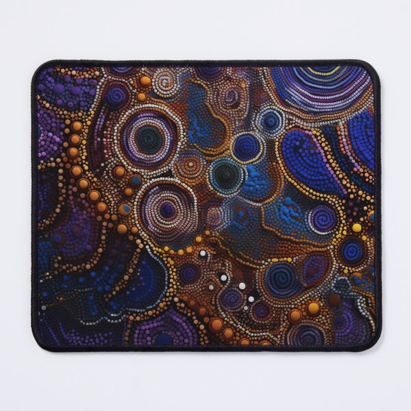 Item preview, Aboriginal Inspired Dot Art - Native Circles designed and sold by GrinGalore.
