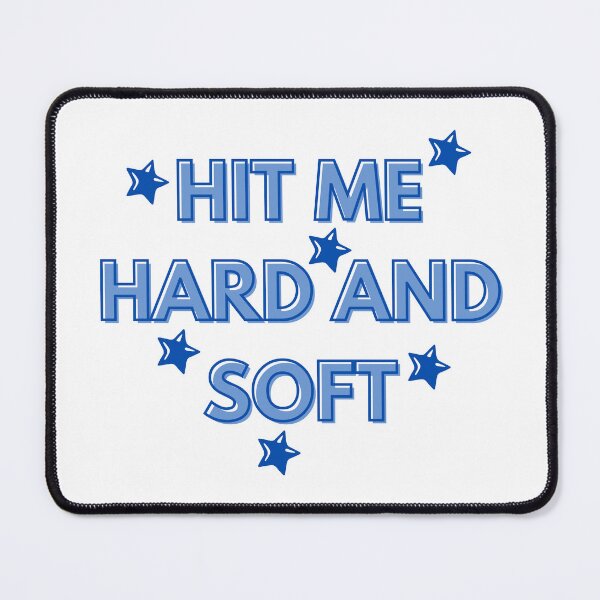 Item preview, Billie Eilish HIT ME HARD AND SOFT Blue Stars Transparent designed and sold by BRITTSTICKERSS.