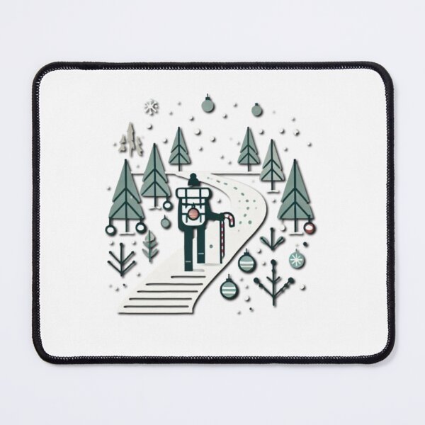 Artikelvorschau, Winter Wonderland Hiker - Festliches Weihnachtsabenteuer-Design entworfen und verkauft von HopeLoom.