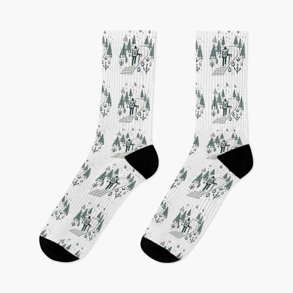 Item preview, Winter Wonderland Hiker - Festive Christmas Adventure Design designed and sold by HopeLoom.