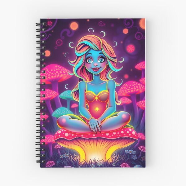 Item preview, Happy on a Mushroom, Psychedelics, neon Lights  designed and sold by Shs-Kenya.