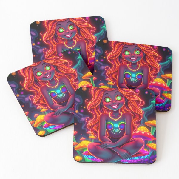 Item preview, Sitting on a Shroom, Psychedelics, neon Lights  designed and sold by Shs-Kenya.