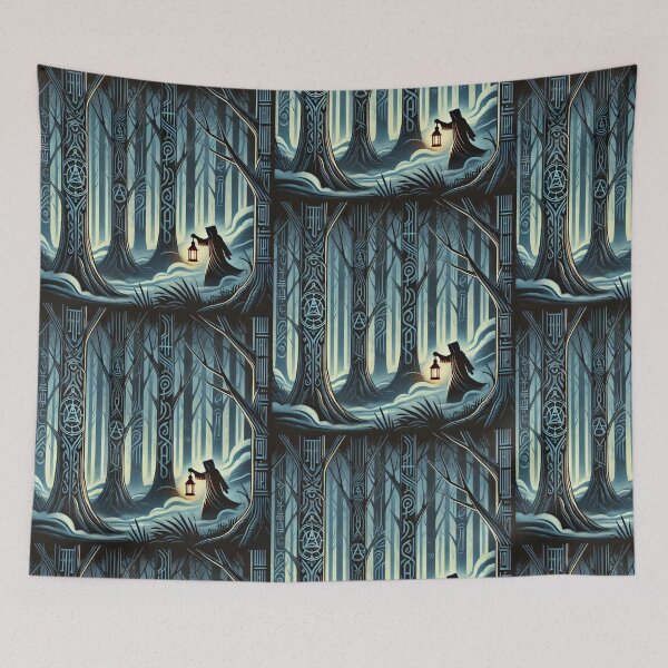 Item preview, The Lantern in the Fog designed and sold by Alta-store.