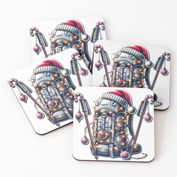 Item preview, Festive Hiking Backpack - Christmas Adventure Gear Design designed and sold by HopeLoom.