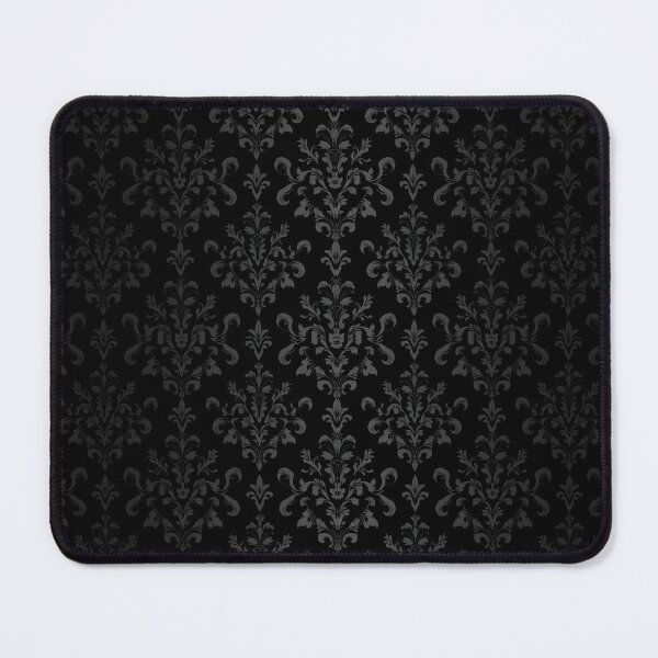 Item preview, Black Floral Damask Pattern  designed and sold by svarupa.