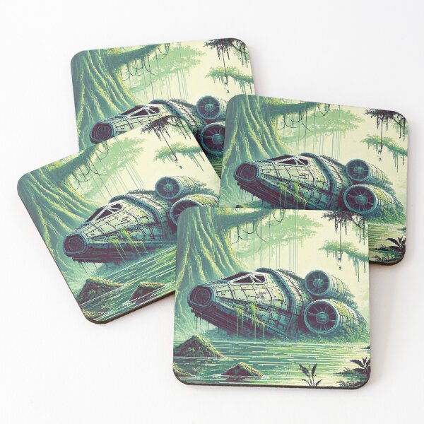 Item preview, Starship Wreckage in Alien Swamp designed and sold by DerickBatista30.