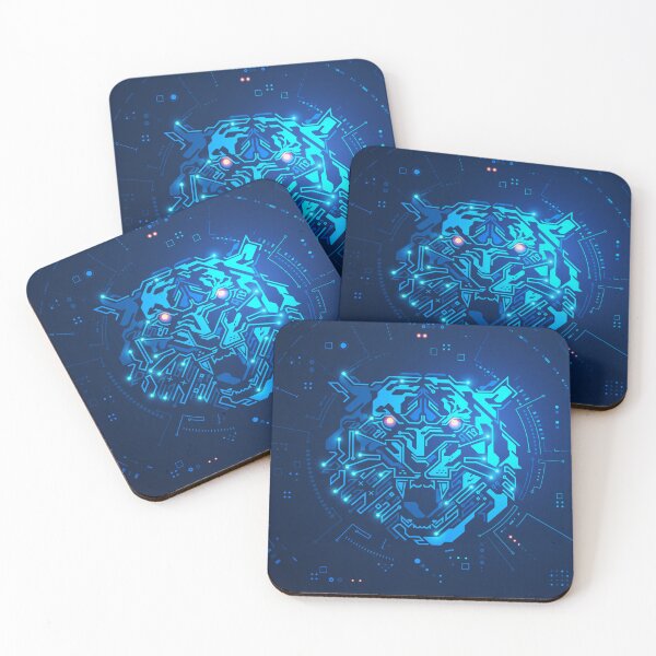 Item preview, tiger cyber security designed and sold by NiamLab.