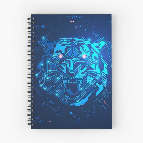 Item preview, tiger cyber security designed and sold by NiamLab.
