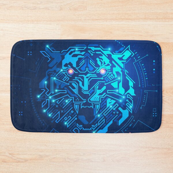 Item preview, tiger cyber security designed and sold by NiamLab.