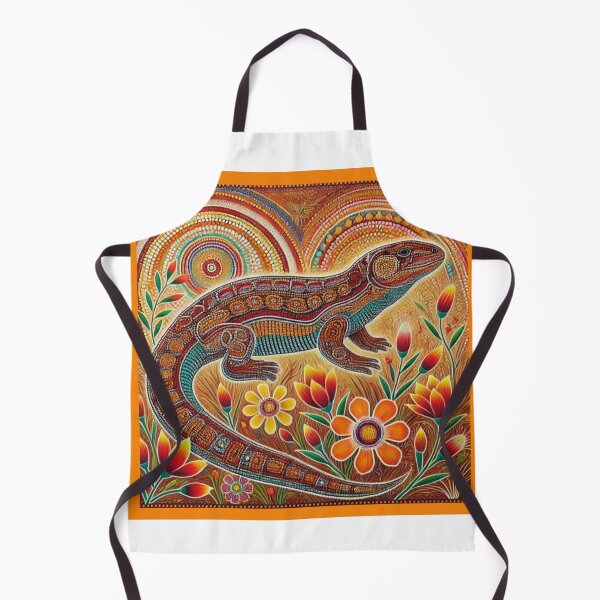 Item preview, Goanna in Lush Blooms designed and sold by Tracy Tibbett.