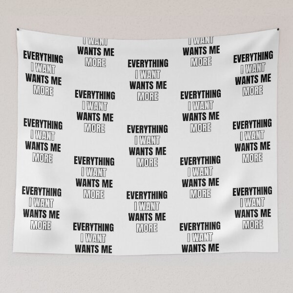 Item preview, Everything I want wants me more manifestation quote designed and sold by NamG7.