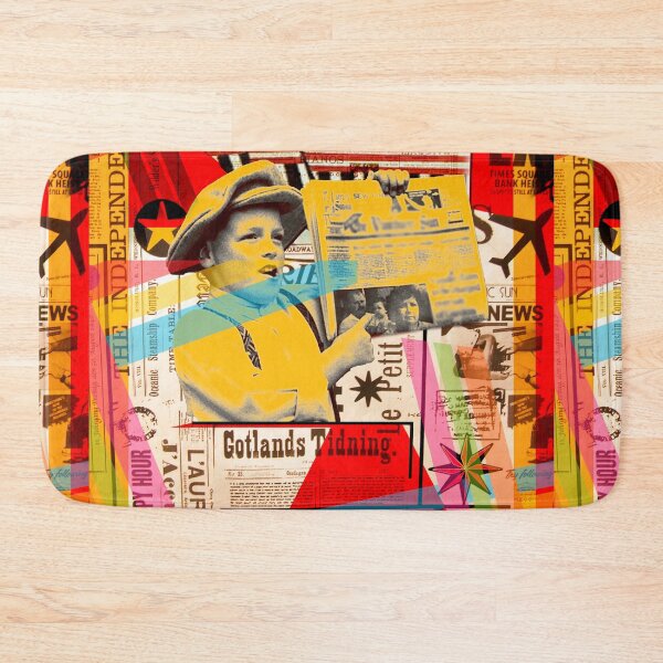 Item preview, Newspaper poster designed and sold by Iuliia Nerd.