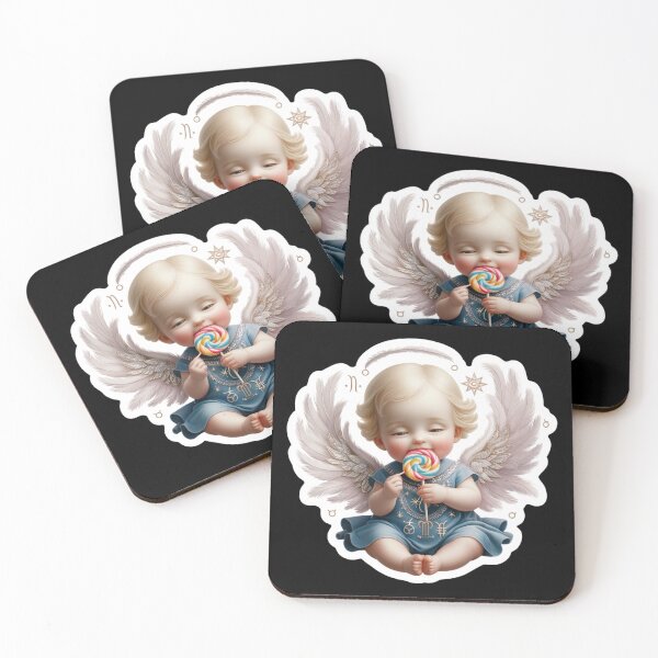 Item preview, Sweet Angel Baby Astrology Art designed and sold by Mudastro Astrology.
