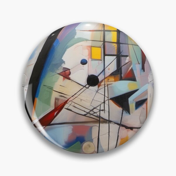 Item preview, Kandinsky Abstract Composition designed and sold by maniacfitness.