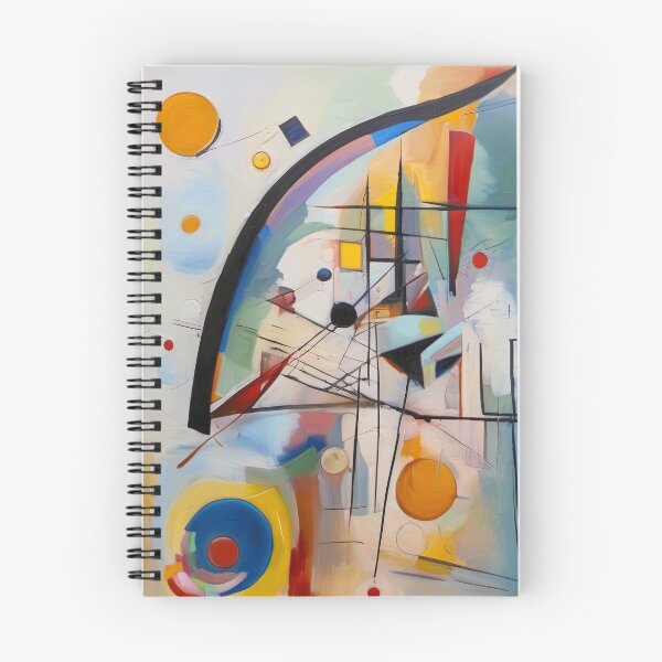 Item preview, Kandinsky Abstract Composition designed and sold by maniacfitness.