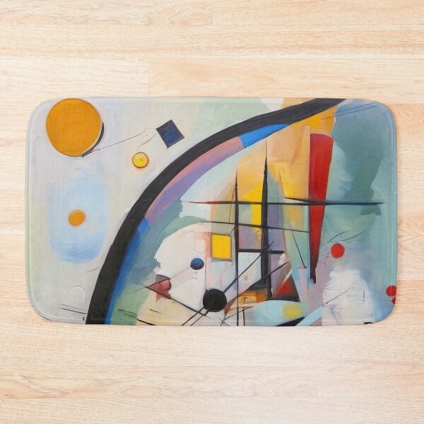 Item preview, Kandinsky Abstract Composition designed and sold by maniacfitness.