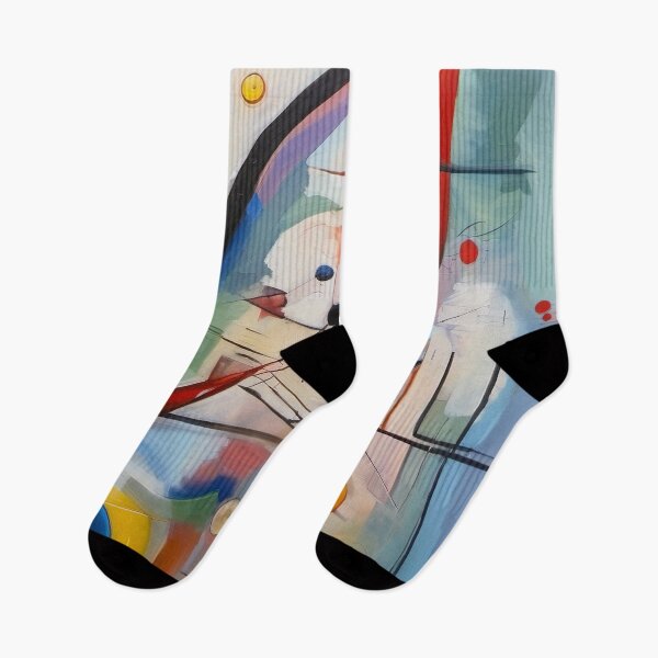 Item preview, Kandinsky Abstract Composition designed and sold by maniacfitness.
