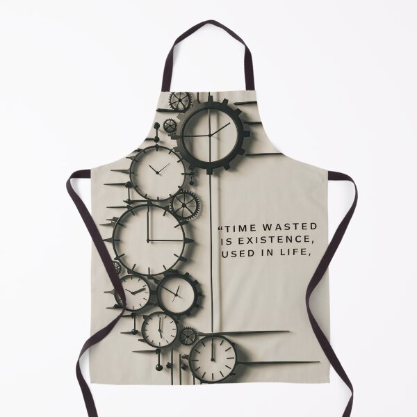 Item preview, Time Wasted Is Existence – Modern Life Message designed and sold by NiRia Spot.