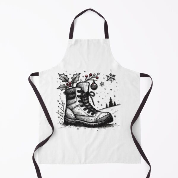 Item preview, Festive Hiking Boot - Christmas Adventure Design designed and sold by HopeLoom.