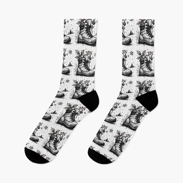Item preview, Festive Hiking Boot - Christmas Adventure Design designed and sold by HopeLoom.