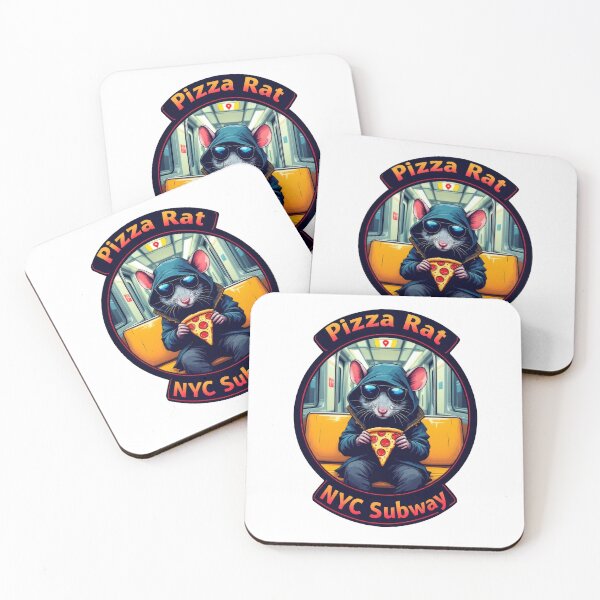Item preview, Pizza Rat New York Subway NYC Subway Train  designed and sold by MayaDelaye.
