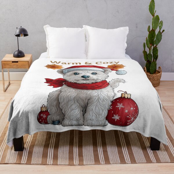 Item preview, Warm & Cozy Dog, Festive Puppy Art, Holiday Pet Design, Christmas Dog Illustration, Winter Cozy Pup designed and sold by BukkyStory.