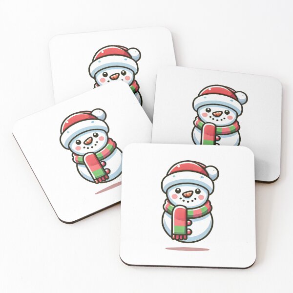 Item preview, Cute Snowman with Festive Scarf designed and sold by lubushop1.
