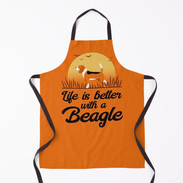 Artikelvorschau, Das Leben ist schöner mit einem Beagle entworfen und verkauft von Fanverse Merchandise.