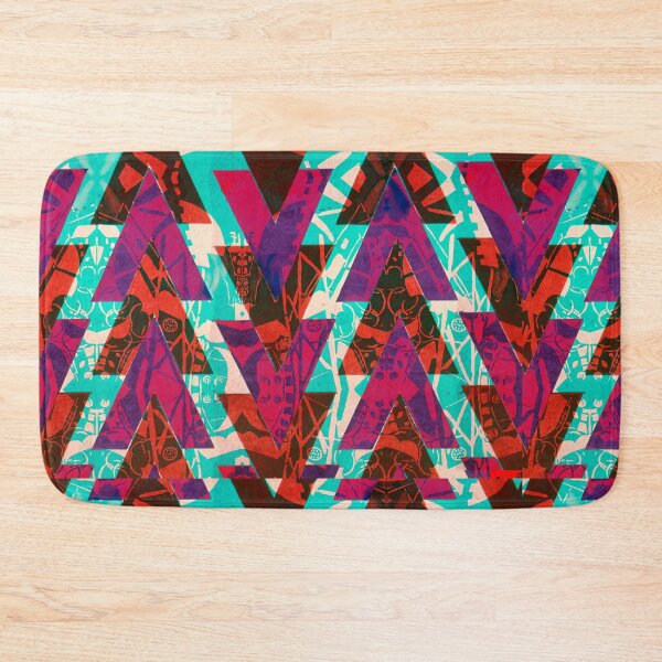 Item preview, Bright geometry on a colored background designed and sold by Iuliia Nerd.