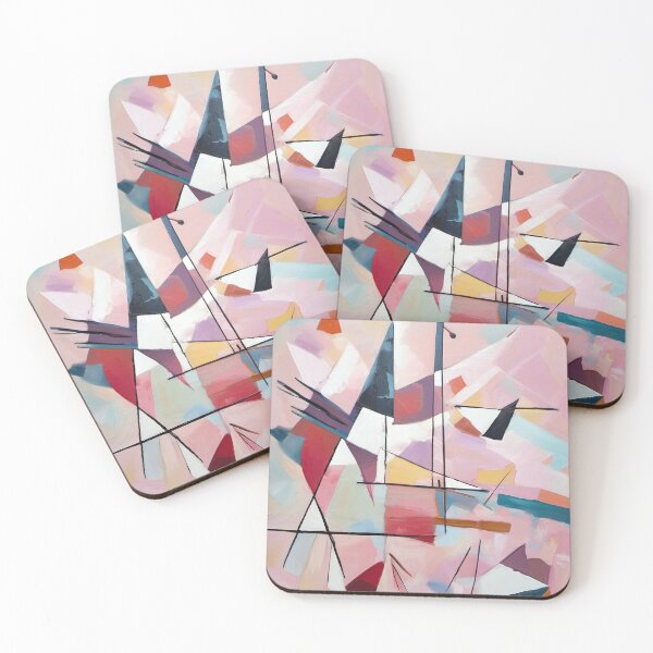 Item preview, Kandinsky Pink Composition designed and sold by maniacfitness.