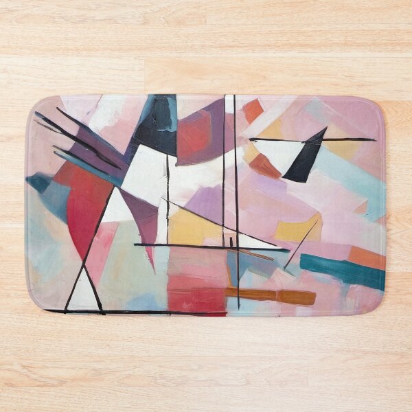 Item preview, Kandinsky Pink Composition designed and sold by maniacfitness.