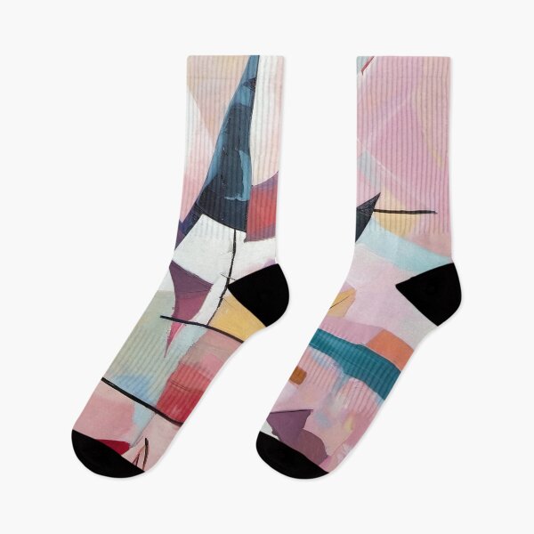 Item preview, Kandinsky Pink Composition designed and sold by maniacfitness.