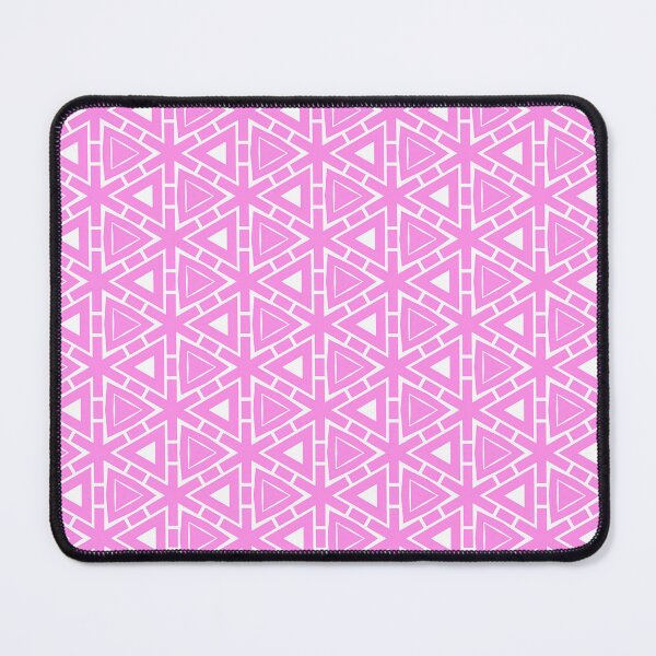 Item preview, Geometric Pink Star And Triangle Pattern designed and sold by Genie-0750.