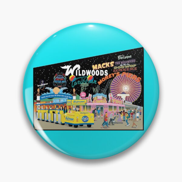 Item preview, Wildwood Neon History - Wear Local History designed and sold by mrlocalhistory.