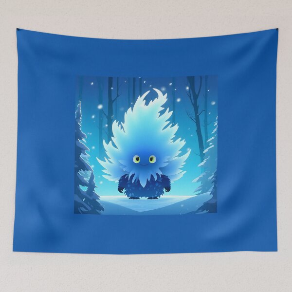 Item preview, Frost man, frost-leaf creature, vector, snow frost designed and sold by Emyku.
