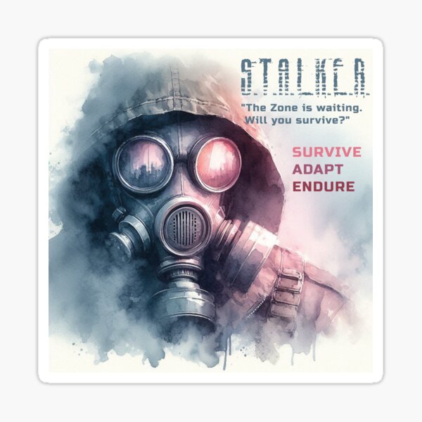 Artikel-Vorschau von Stalker – S.T.A.L.K.E.R.-Fan-Art-Poster, designt und verkauft von EXPLORUS.